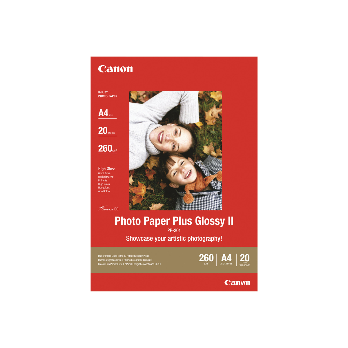 Canon PP-201 Fotopapier 10x15cm 5 Blatt