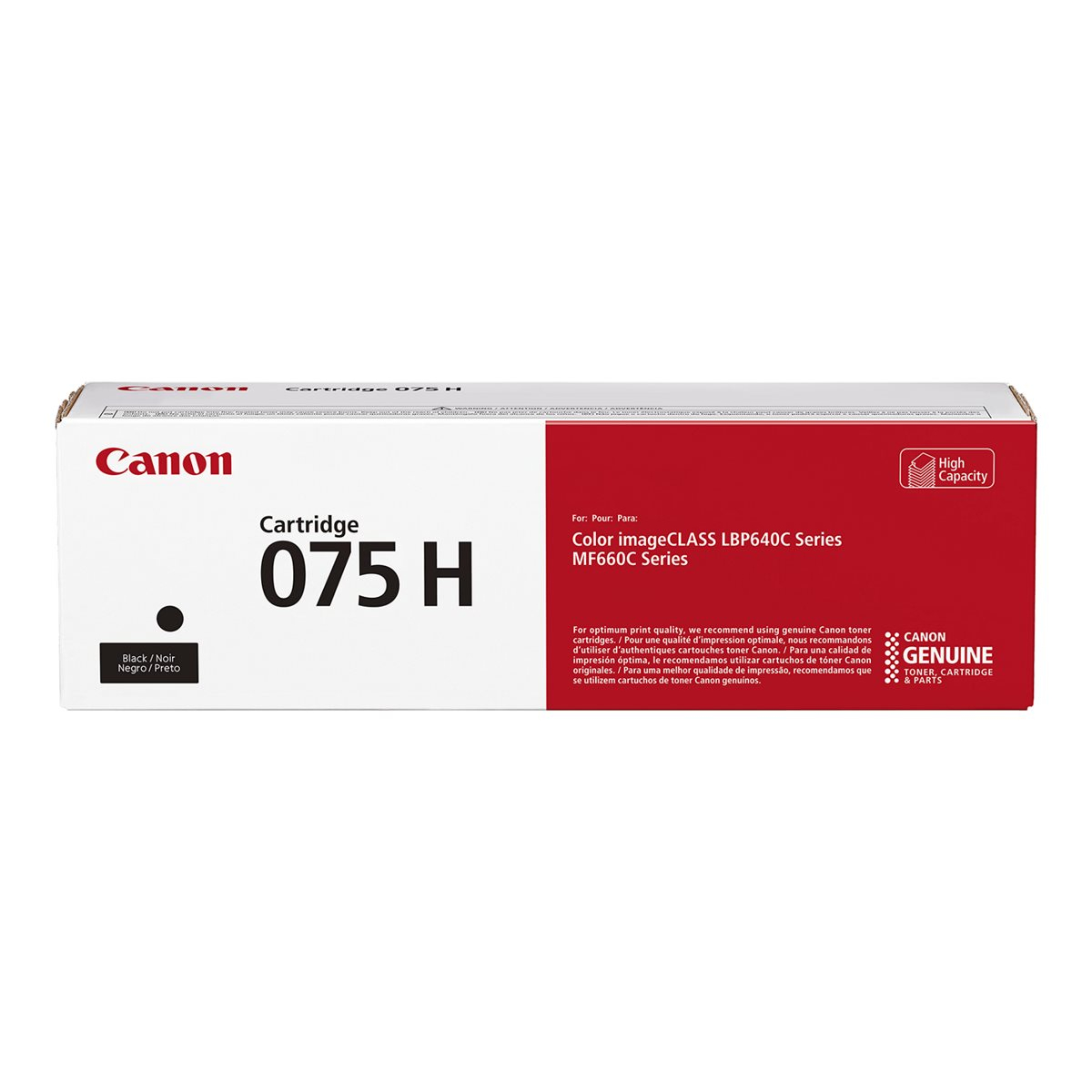 Canon 075H Toner schwarz