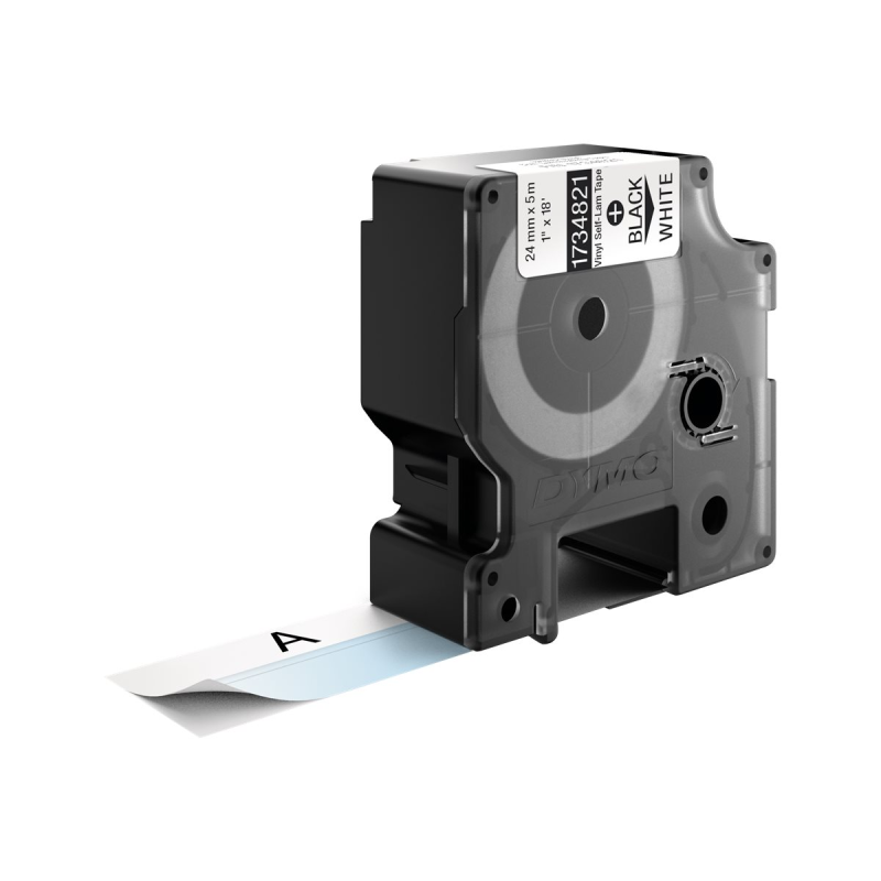 Dymo 1734821 Schriftband Vinyl schwarz/weiß