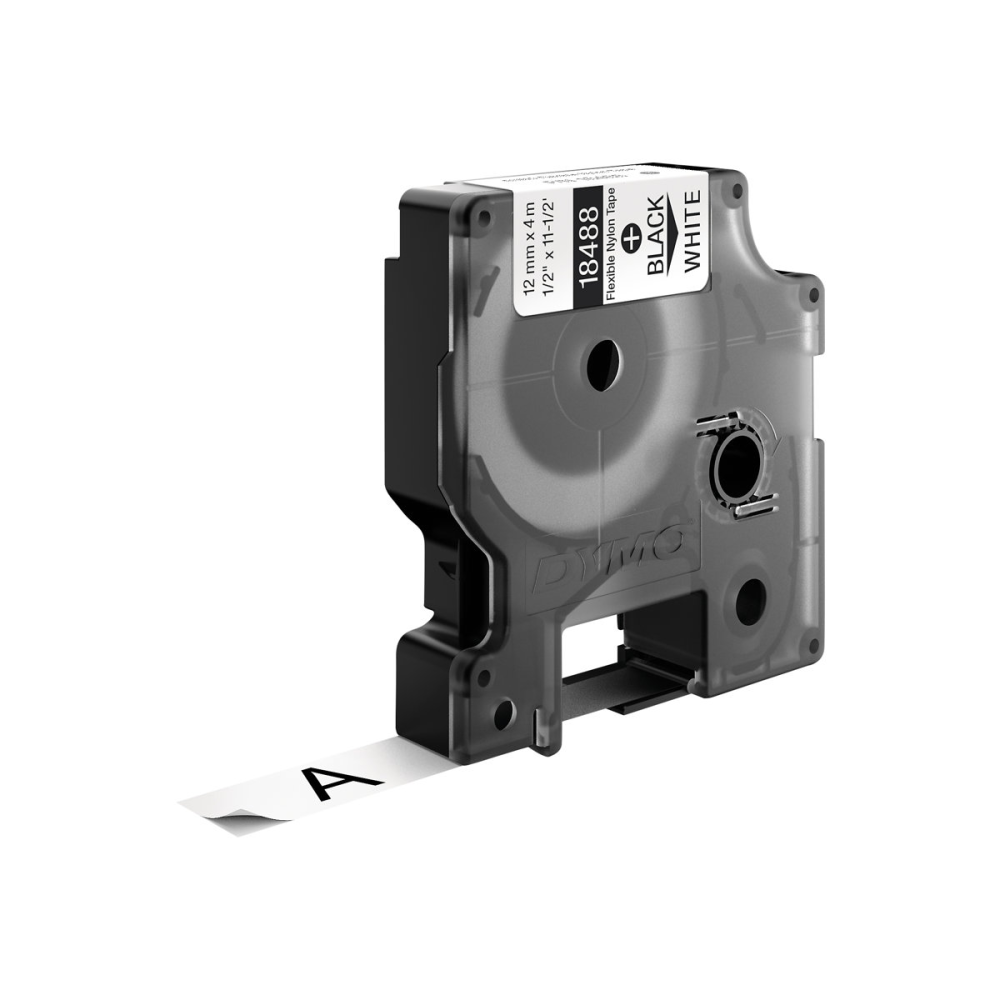 Dymo 18488 Schriftband schwarz/weiß