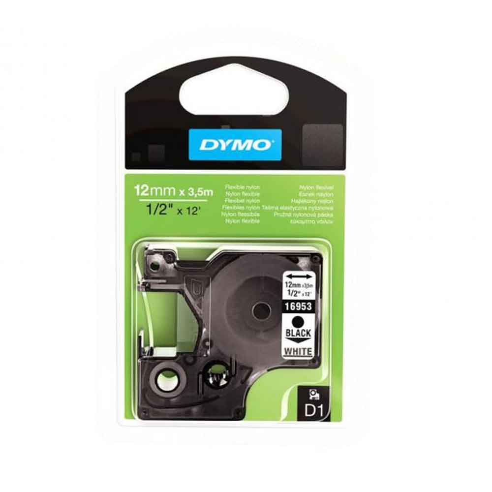 Dymo 16957 Schriftband schwarz/weiß