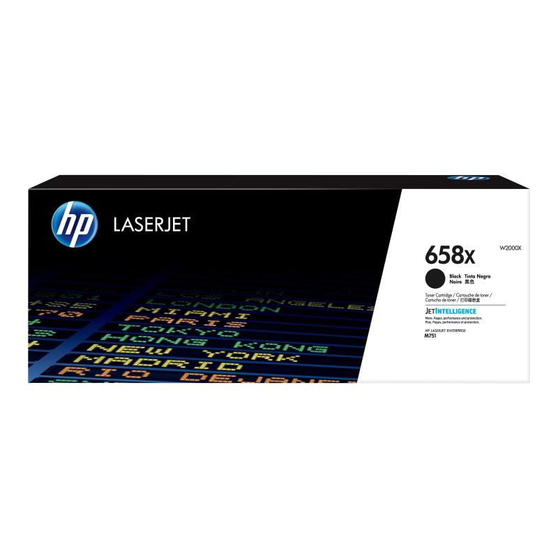 HP 658X Toner schwarz