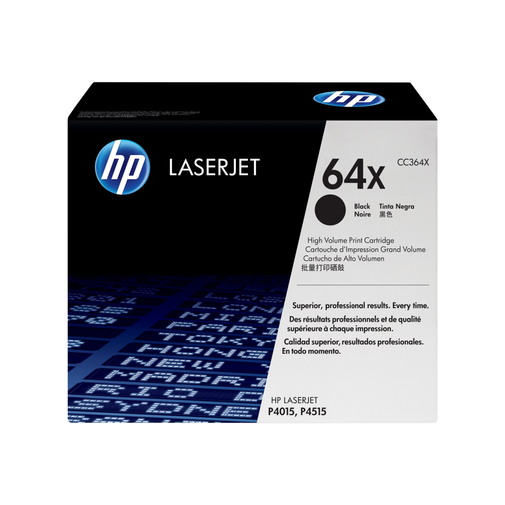 HP No.64X Toner schwarz