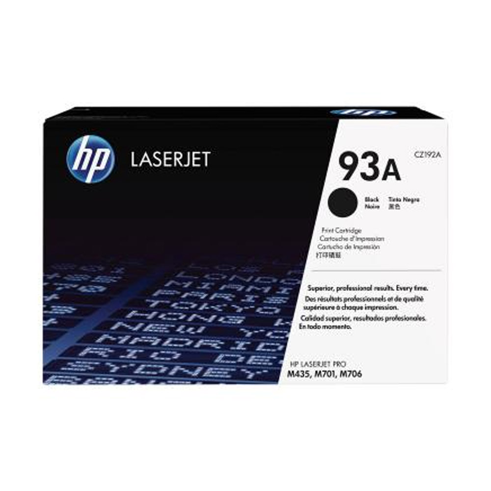 HP No. 93A Toner schwarz