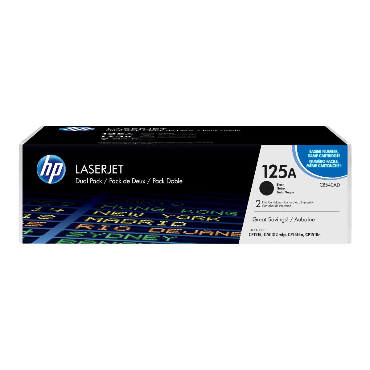 HP 125A Toner Multipack schwarz