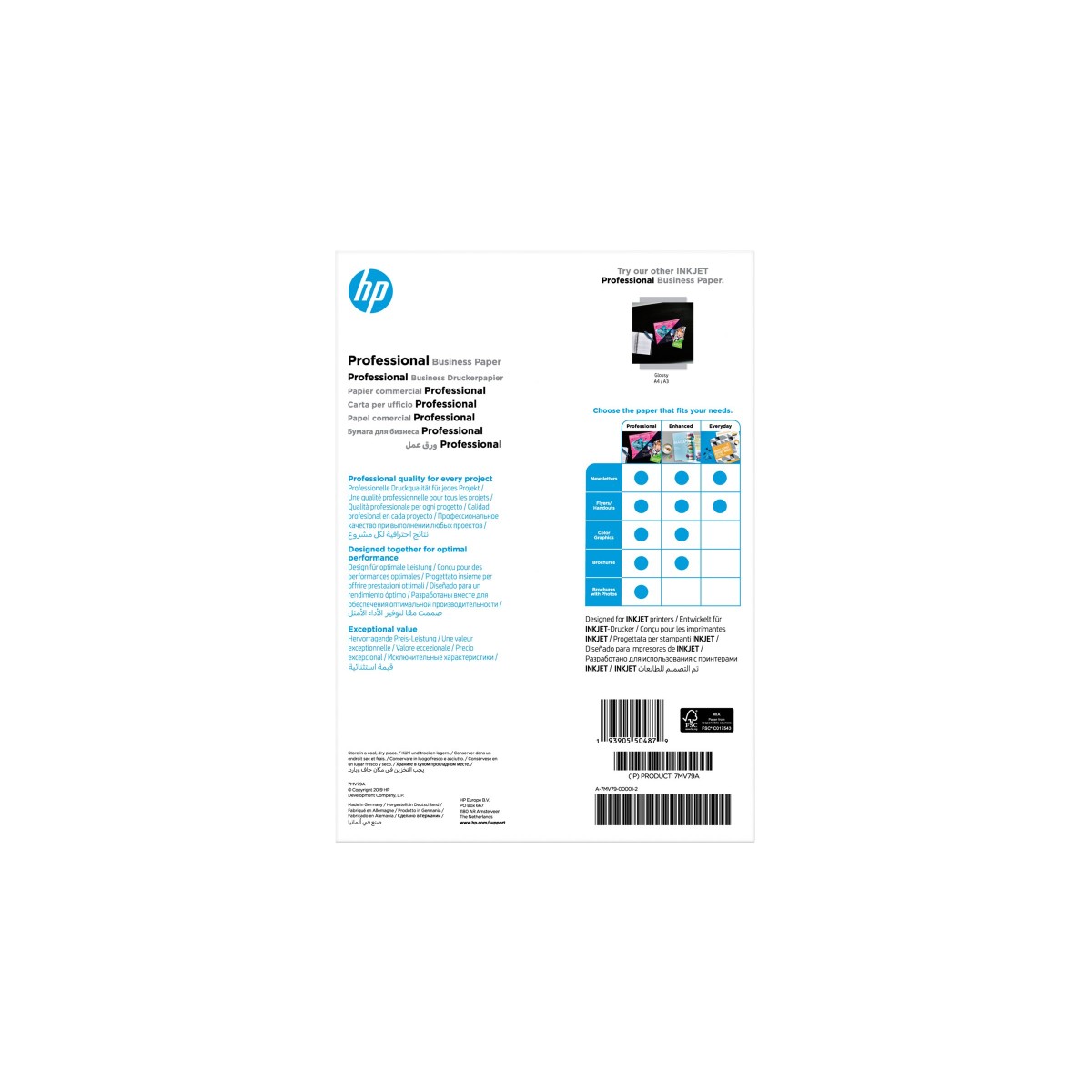 HP Professional Business Paper 7MV79A Druckerpapier