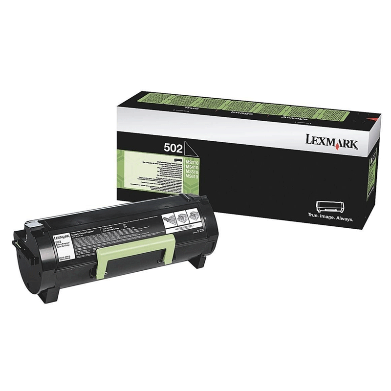 Lexmark 502 Toner schwarz