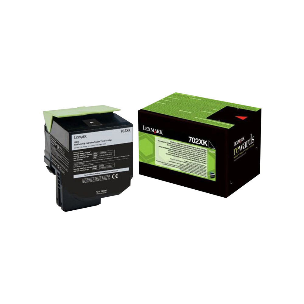 Lexmark 702XK Toner schwarz