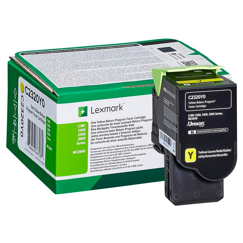 Lexmark C2320Y0 Toner gelb