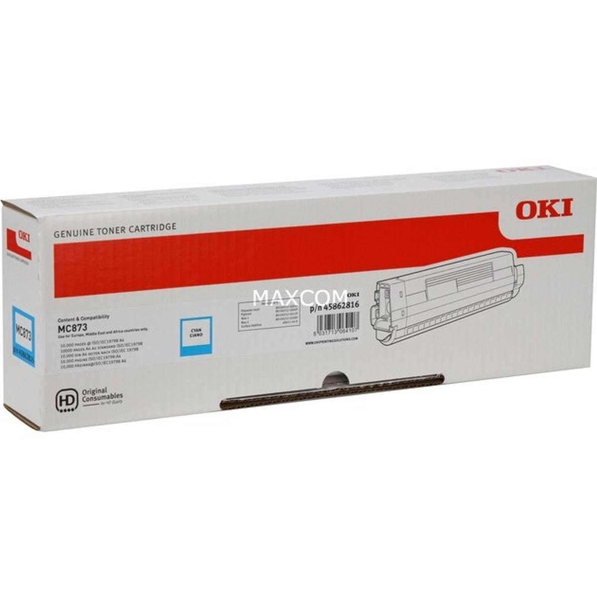 OKI MC873 Toner cyan