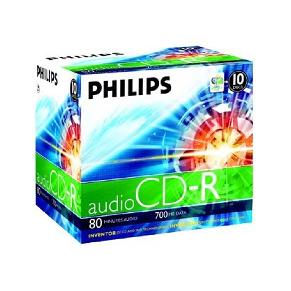Philips CD-R Audio Rohlinge 700MB 10er-Pack