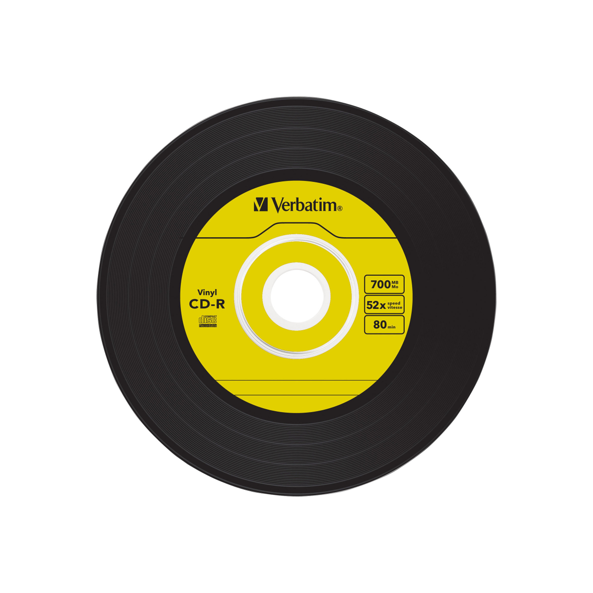 Verbatim CD-R AZO Vinyl 10er-Pack