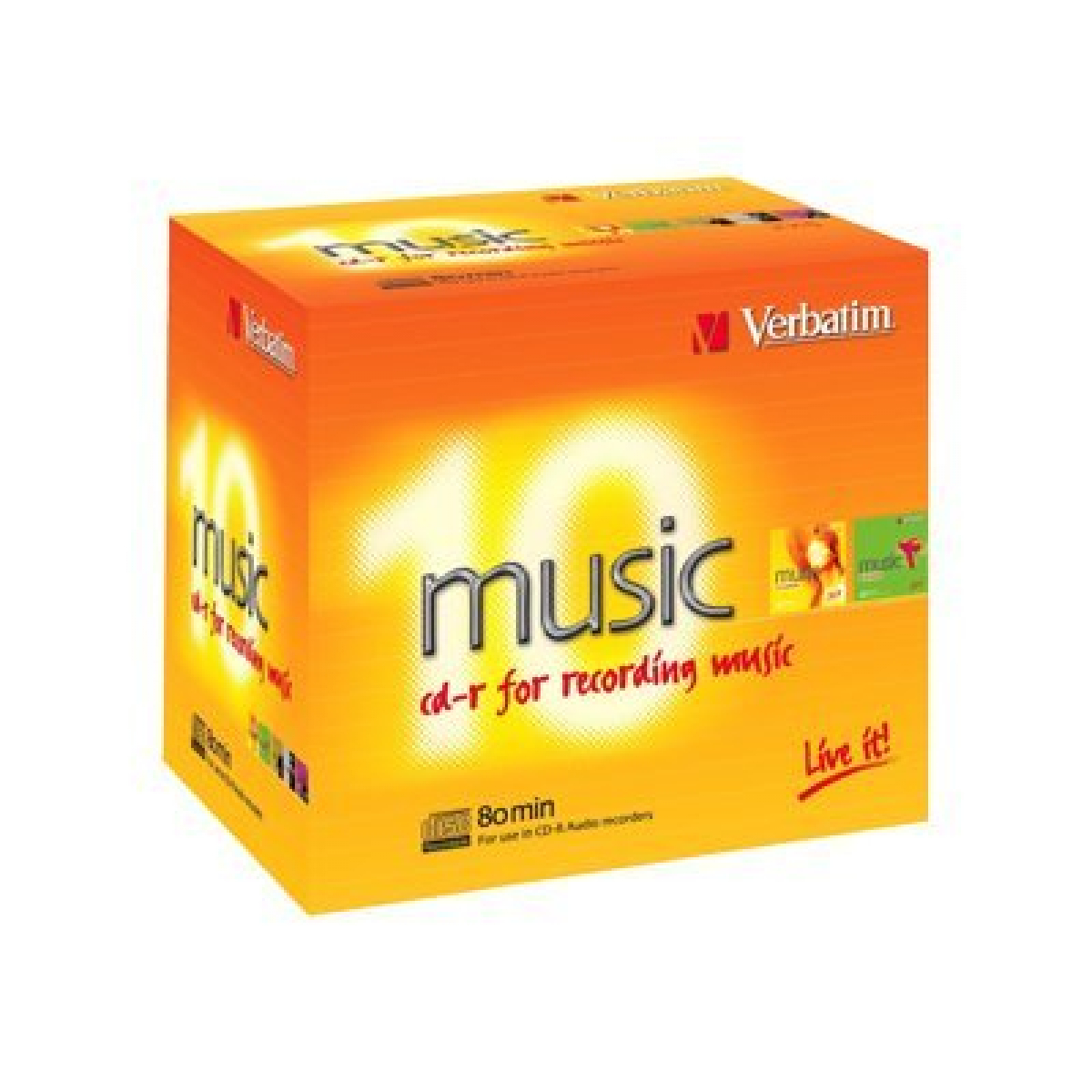 Verbatim Music CD-R 10er-Pack