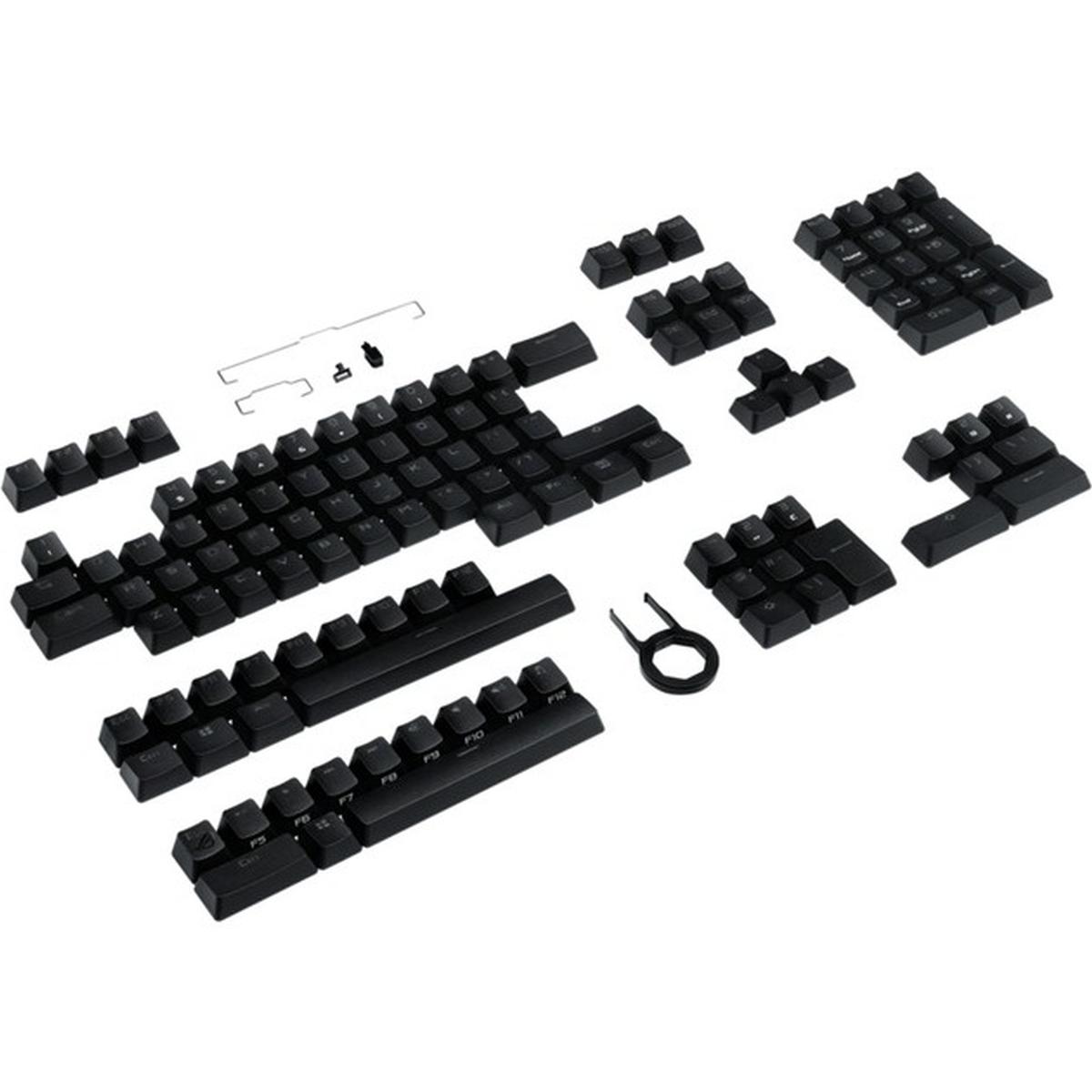 Asus ROG PBT Doubleshot Keycap Set Tastenkappen Mehrfarbig
