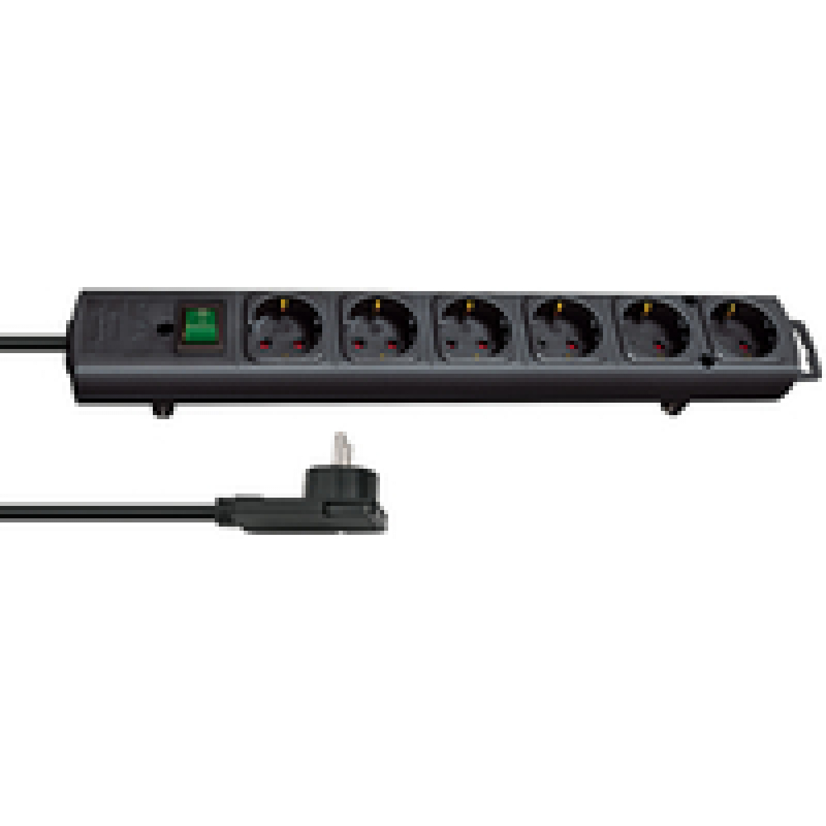 Brennenstuhl Comfort-Line Plus 6-fach Steckdosenleiste schwarz