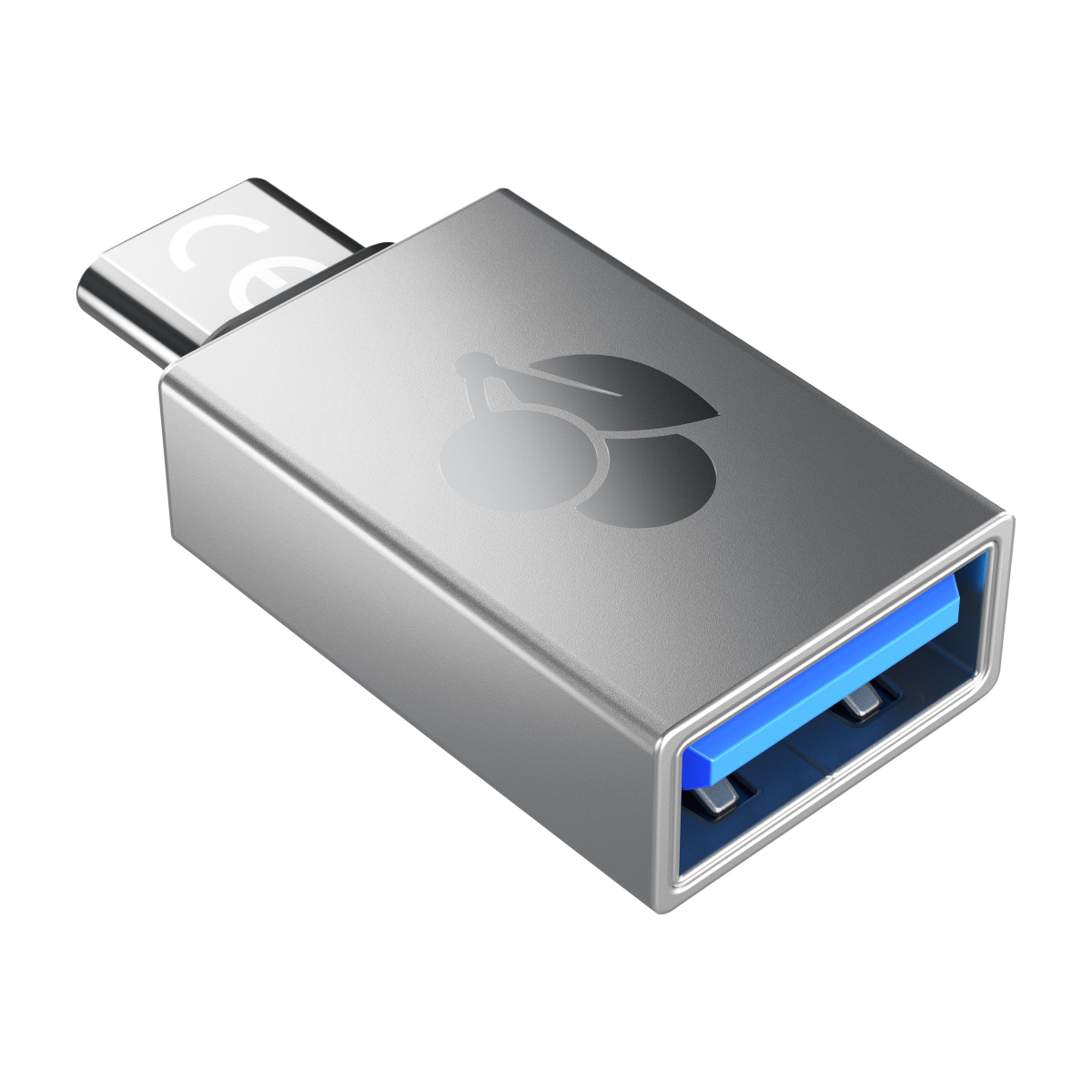 Cherry USB-A/USB-C Adapter silber