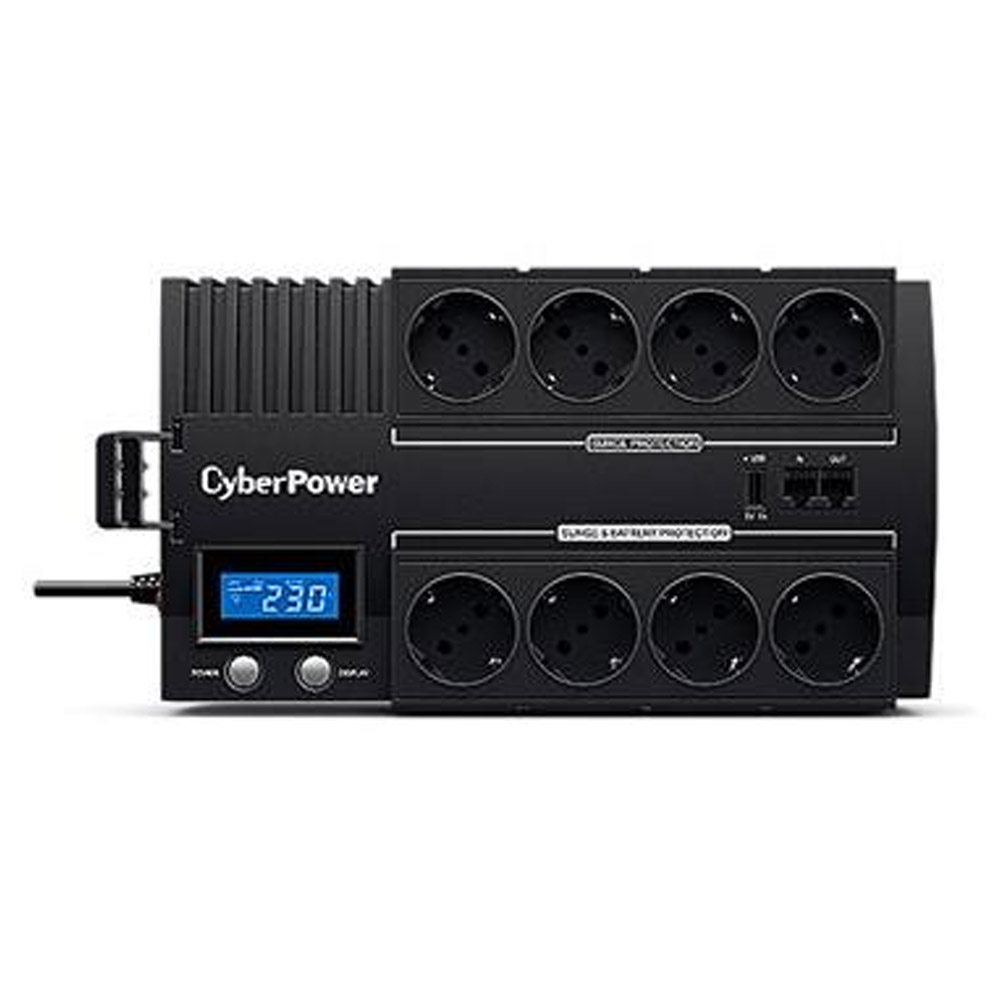 CyberPower BR700ELCD 700VA/420W USV schwarz