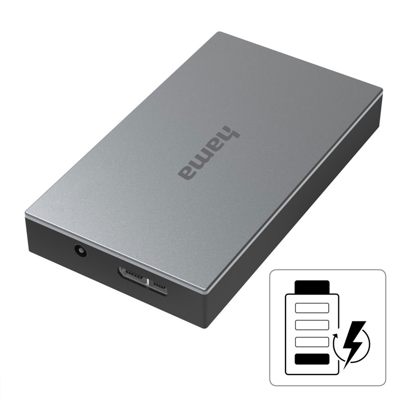 Hama USB-Hub, 4 Ports, USB 3.0, 5 Gbit/s, Schnellladen, inkl. Kabel