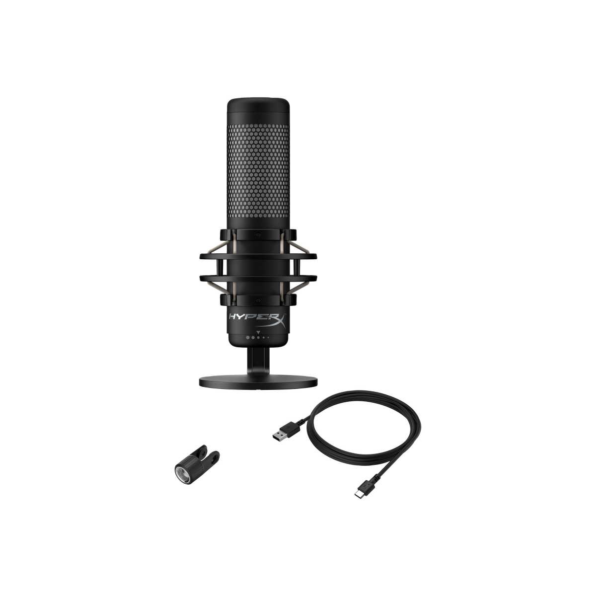 HyperX QuadCast 2 USB-Gaming-Mikrofon schwarz