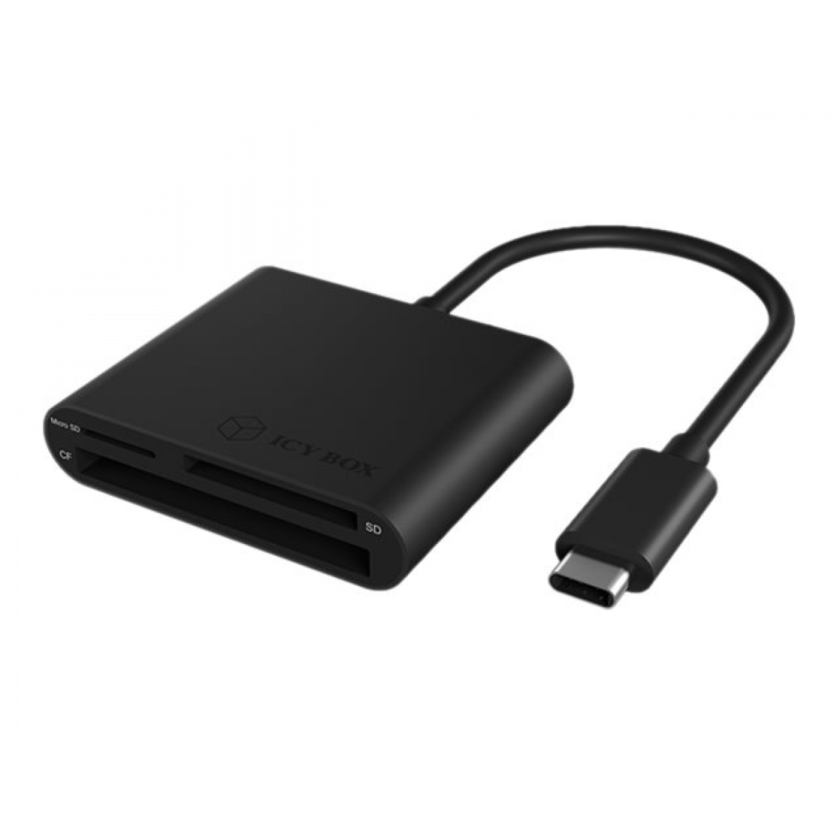 ICY BOX IB-60649 USB-C Kartenleser schwarz