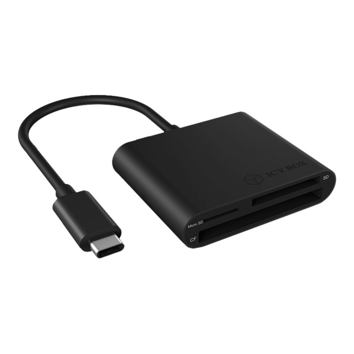 ICY BOX IB-60649 USB-C Kartenleser schwarz