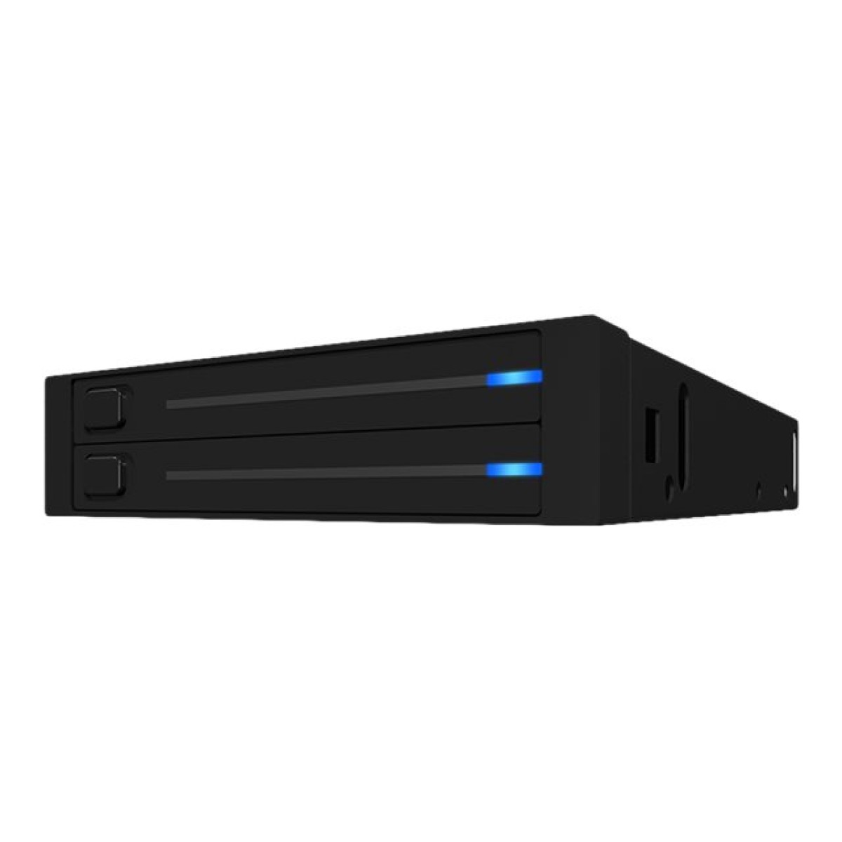 ICY BOX IB-2226STS Wechselrahmen für 2x 2,5 Zoll SSD/HDD in 3,5 Zoll Schacht schwarz