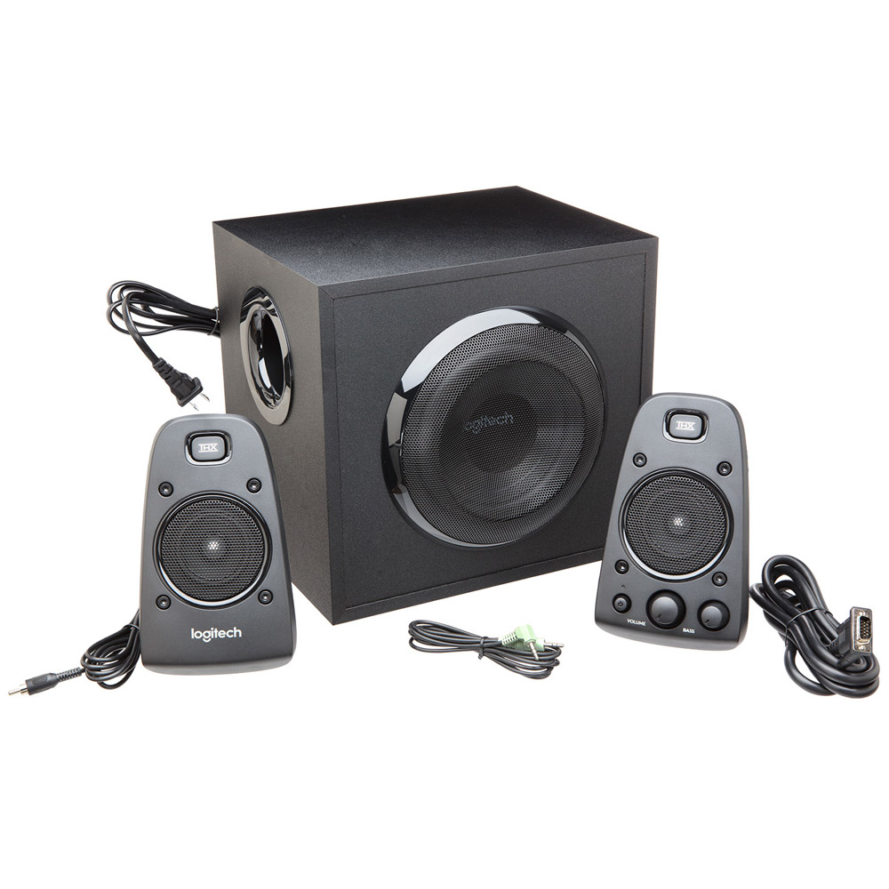 Logitech Z623 Lautsprecher-System mit Subwoofer schwarz (2. Wahl)