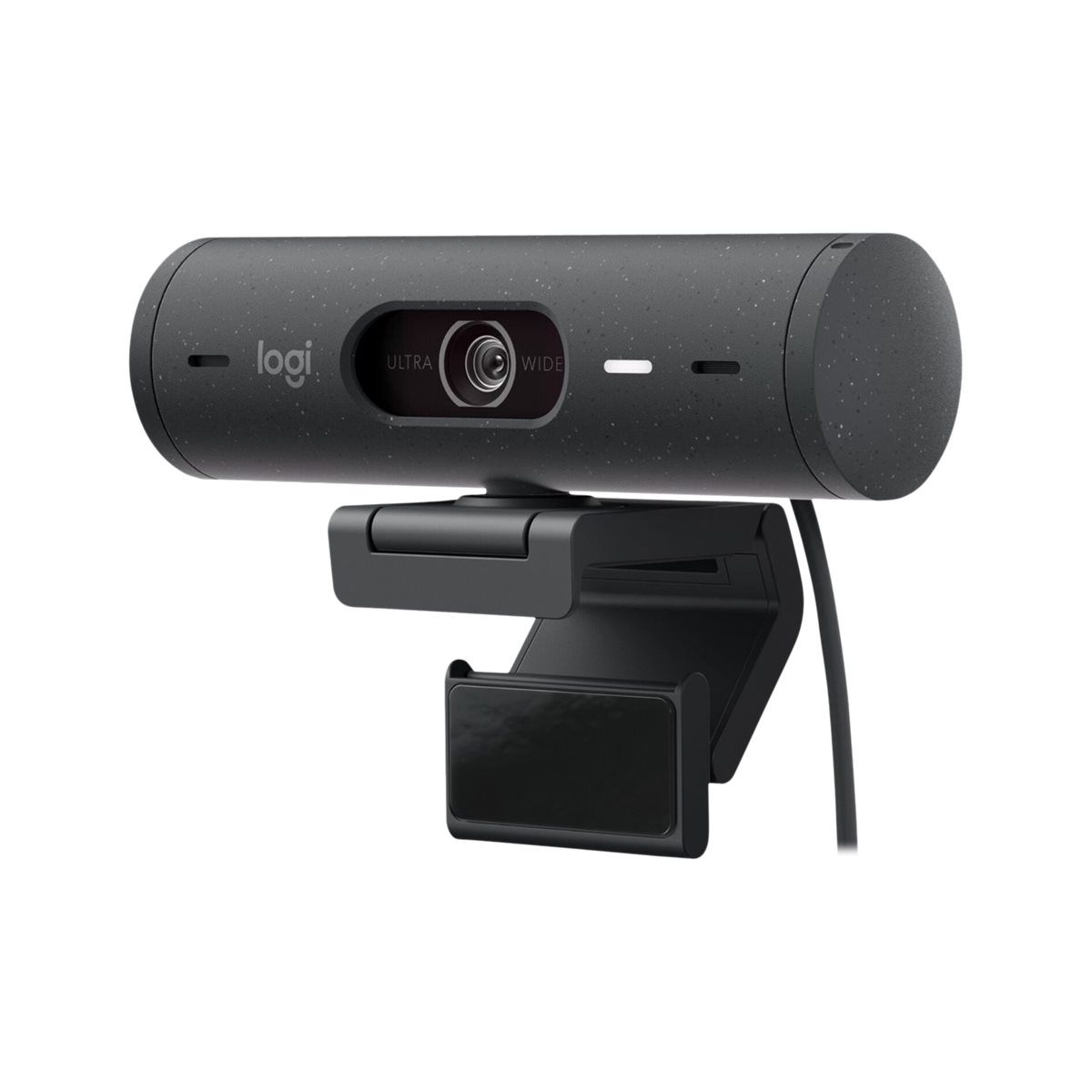 Logitech Brio 505 Full HD-Webcam mit automatischer Belichtungskorrektur grau