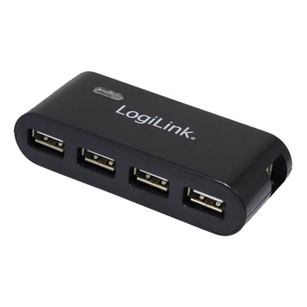 LogiLink UA0085 USB-Hub schwarz