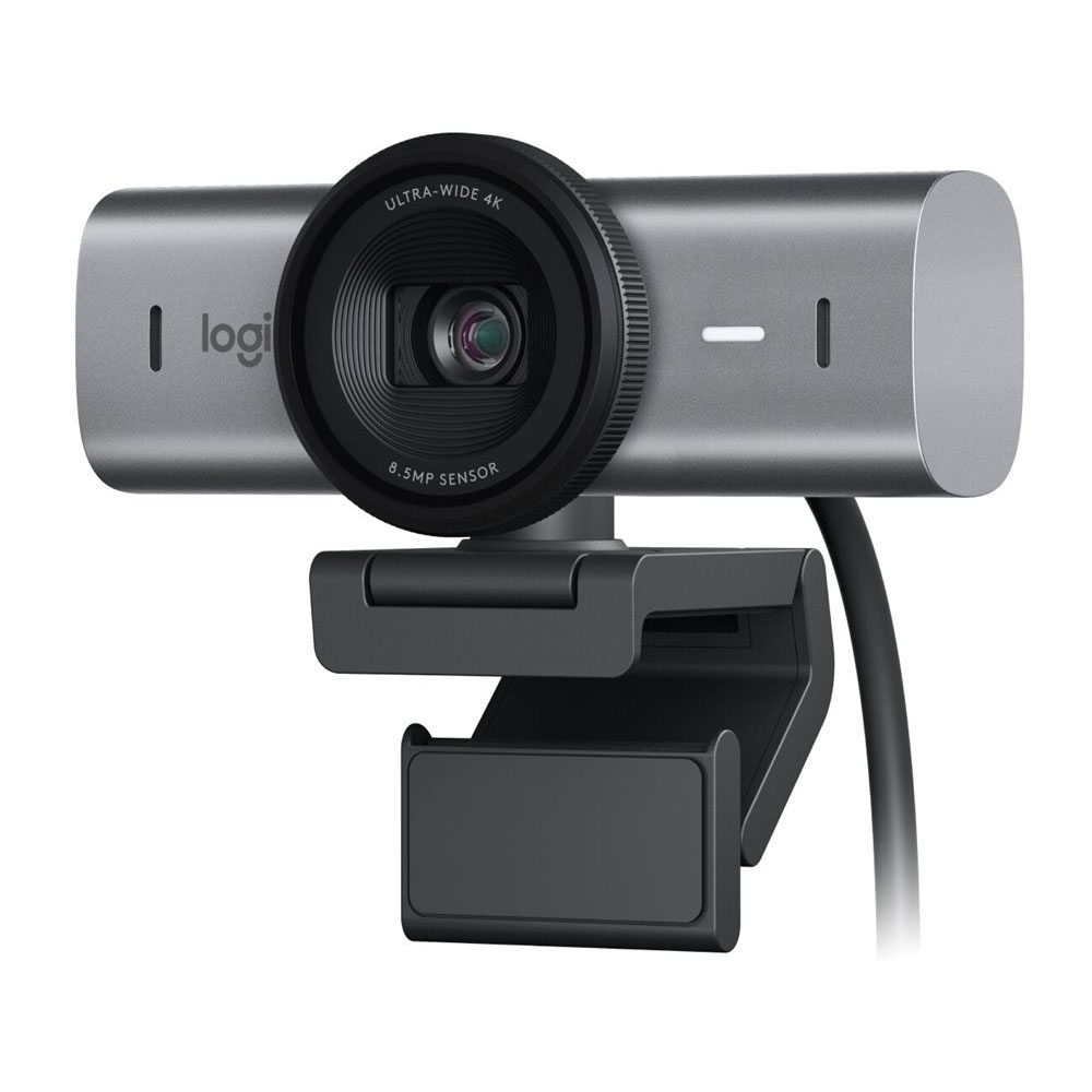 Logitech MX Brio 4K Webcam hellgrau