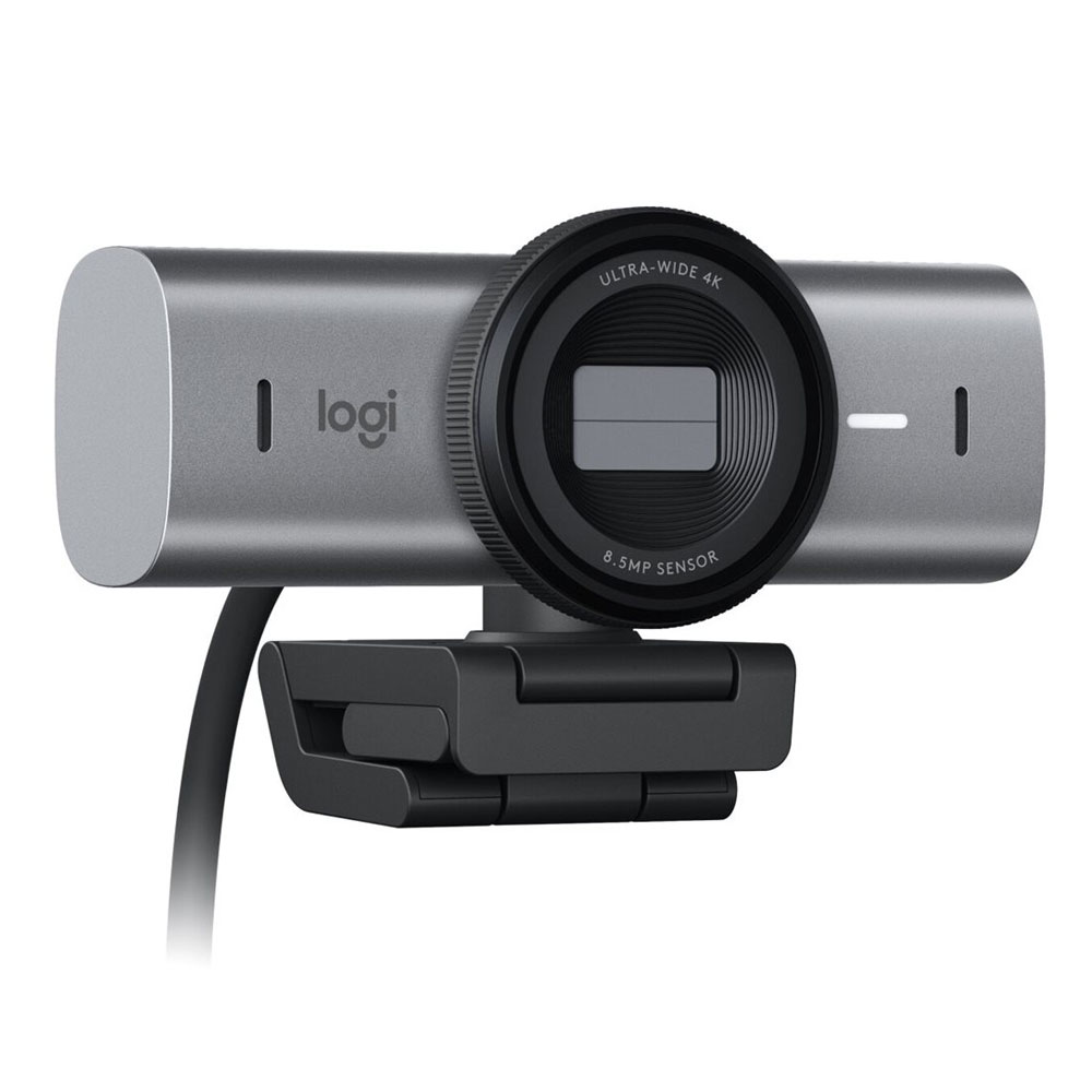 Logitech MX Brio 4K Webcam hellgrau