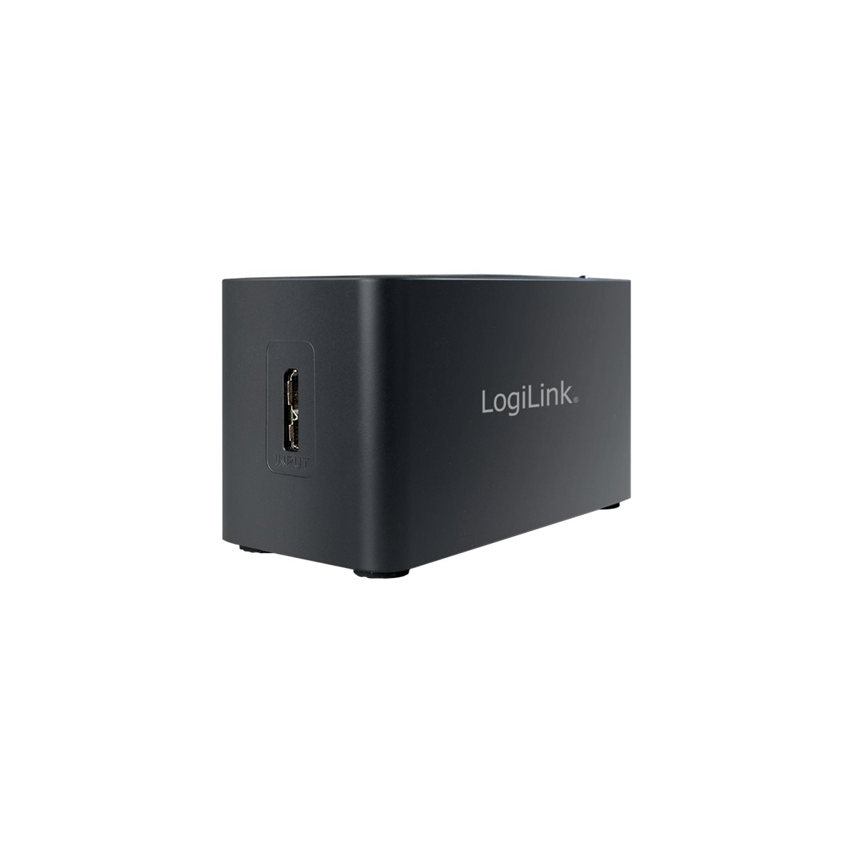 LogiLink CR0042 USB 3.0 Hub mit Kartenleser schwarz