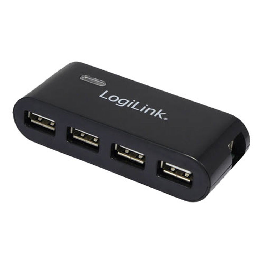 LogiLink UA0085 USB 2.0 Hub 4-Port schwarz