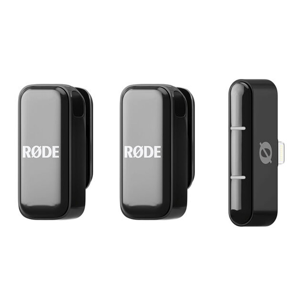RODE Wireless Micro Drahtloses Mikrofon Lightning schwarz