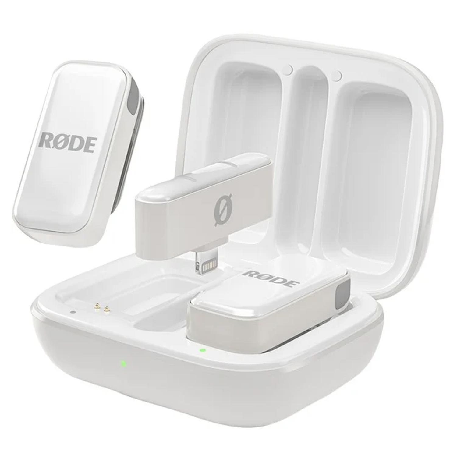 RODE Wireless Micro Kabelloses Mikrofon Lightning weiß