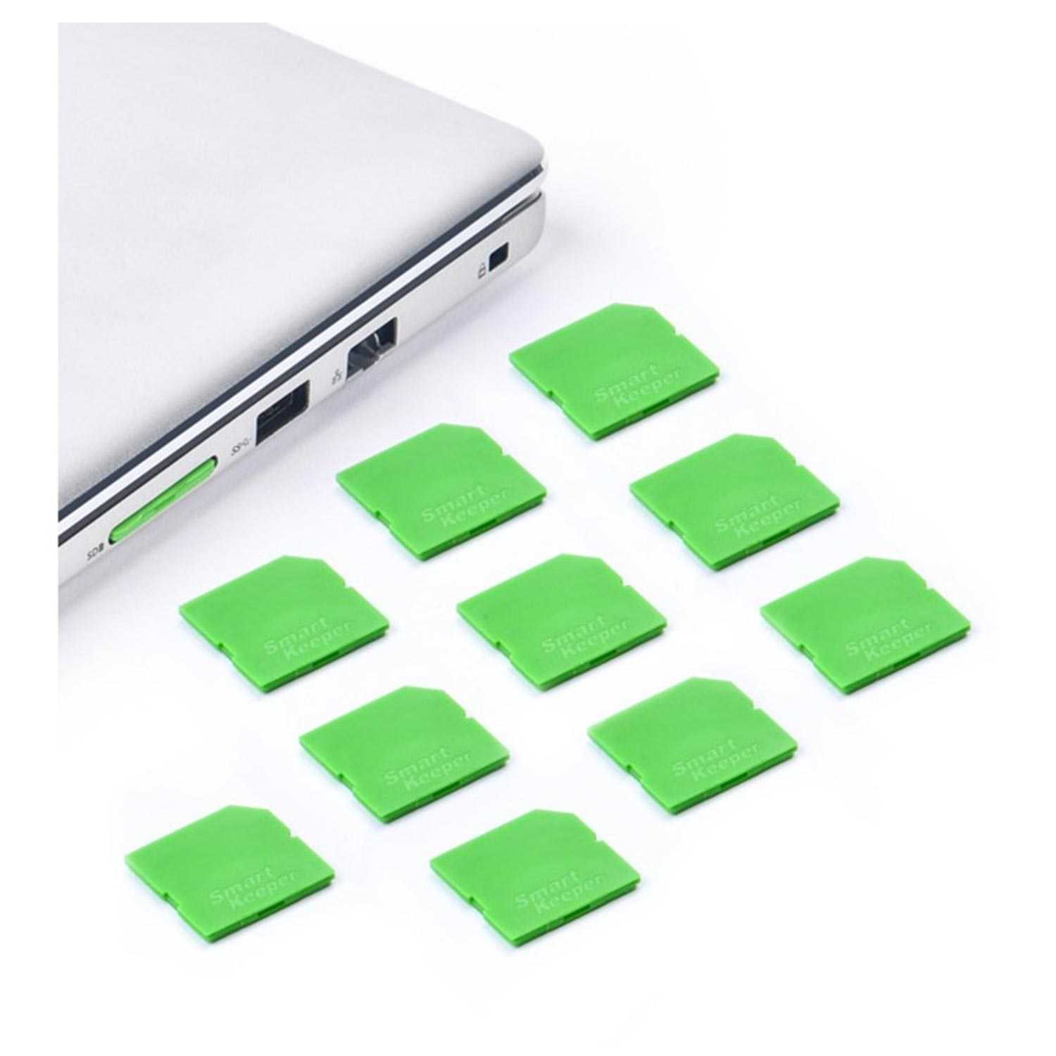 SmartKeeper SD04P1GN SD Port Blocker 10 Stück grün