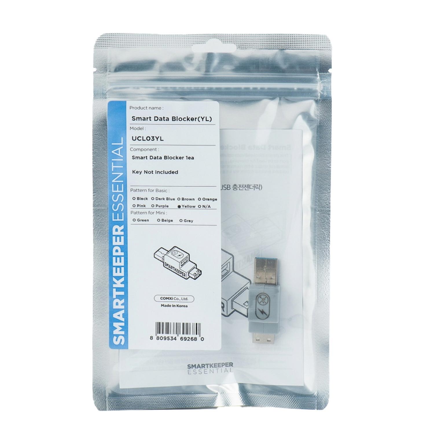 SmartKeeper UCL03YL Smart Data Blocker gelb