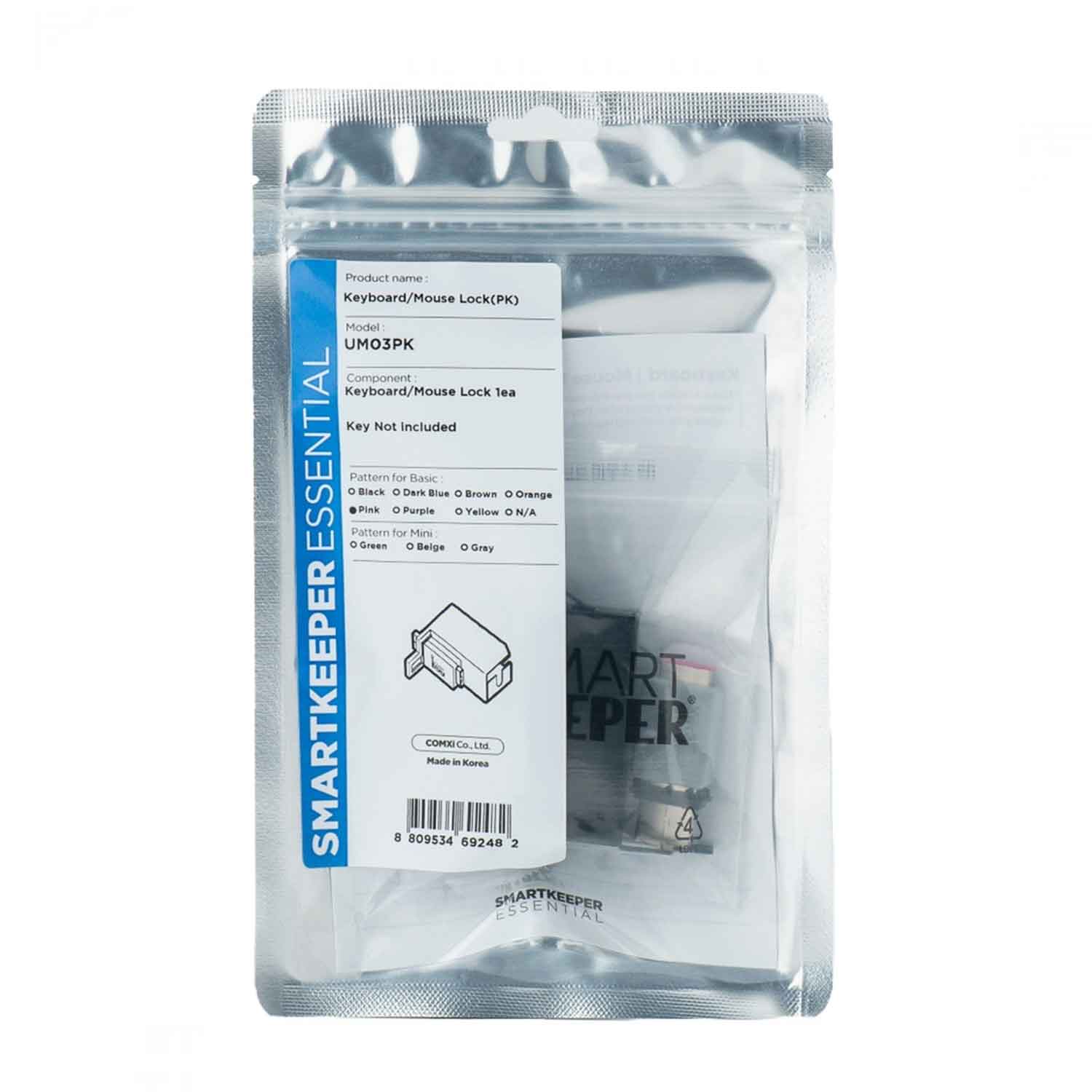 SmartKeeper UM03PK Tastatur/Maus-Schloss pink