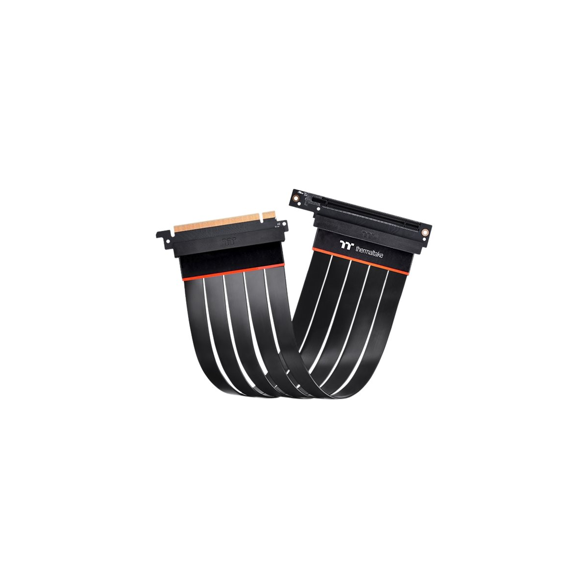 Thermaltake PCI Express Extender 90 Degree PCI-E 4.0 16X 30cm schwarz