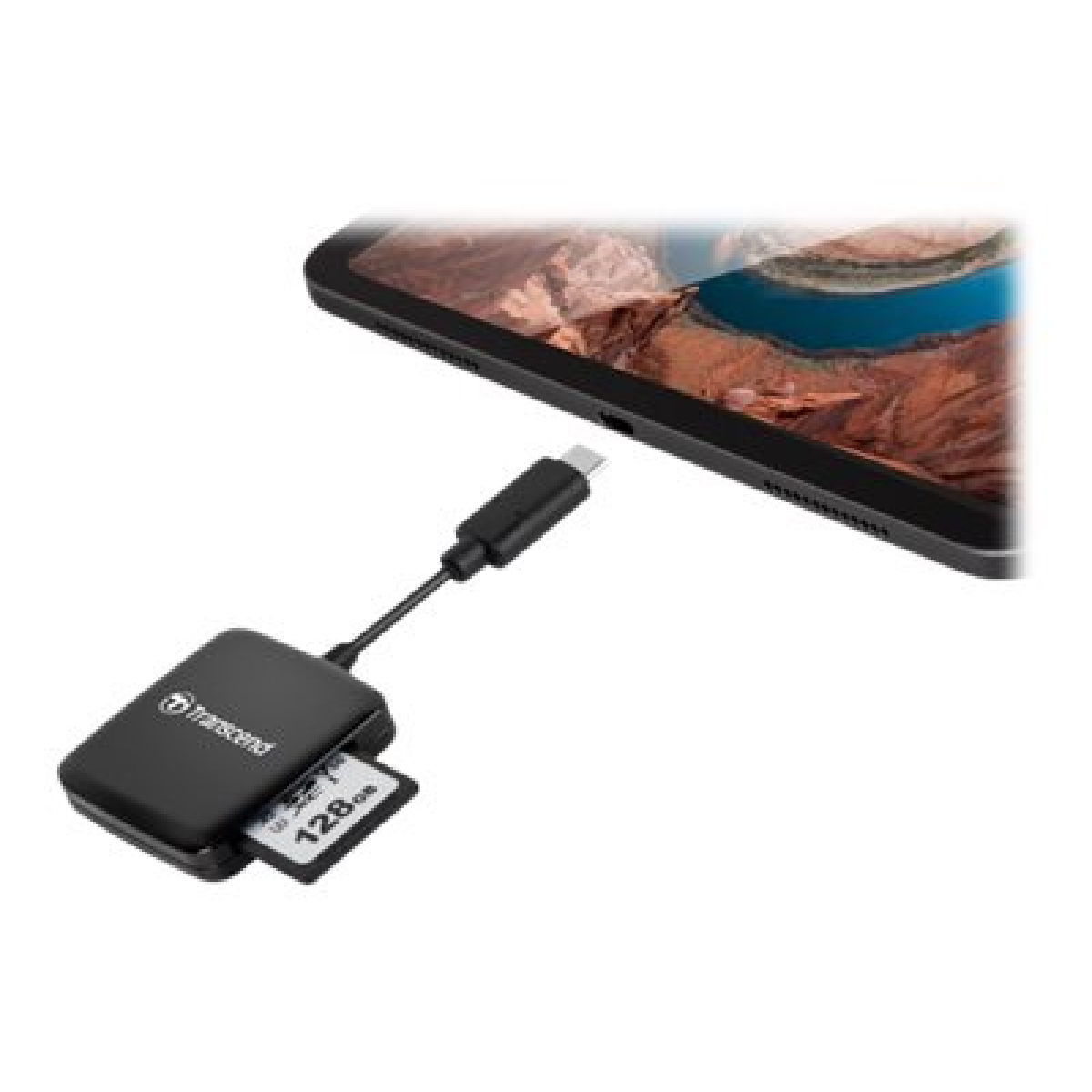 Transcend TS-RDC3 Multifunktionaler Kartenleser schwarz