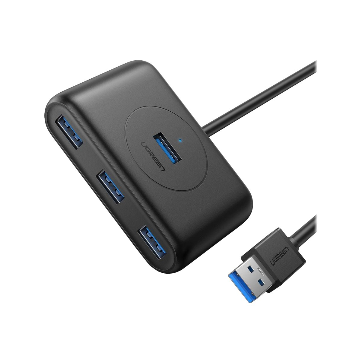 UGREEN 4-Port USB 3.0 Hub 1m schwarz