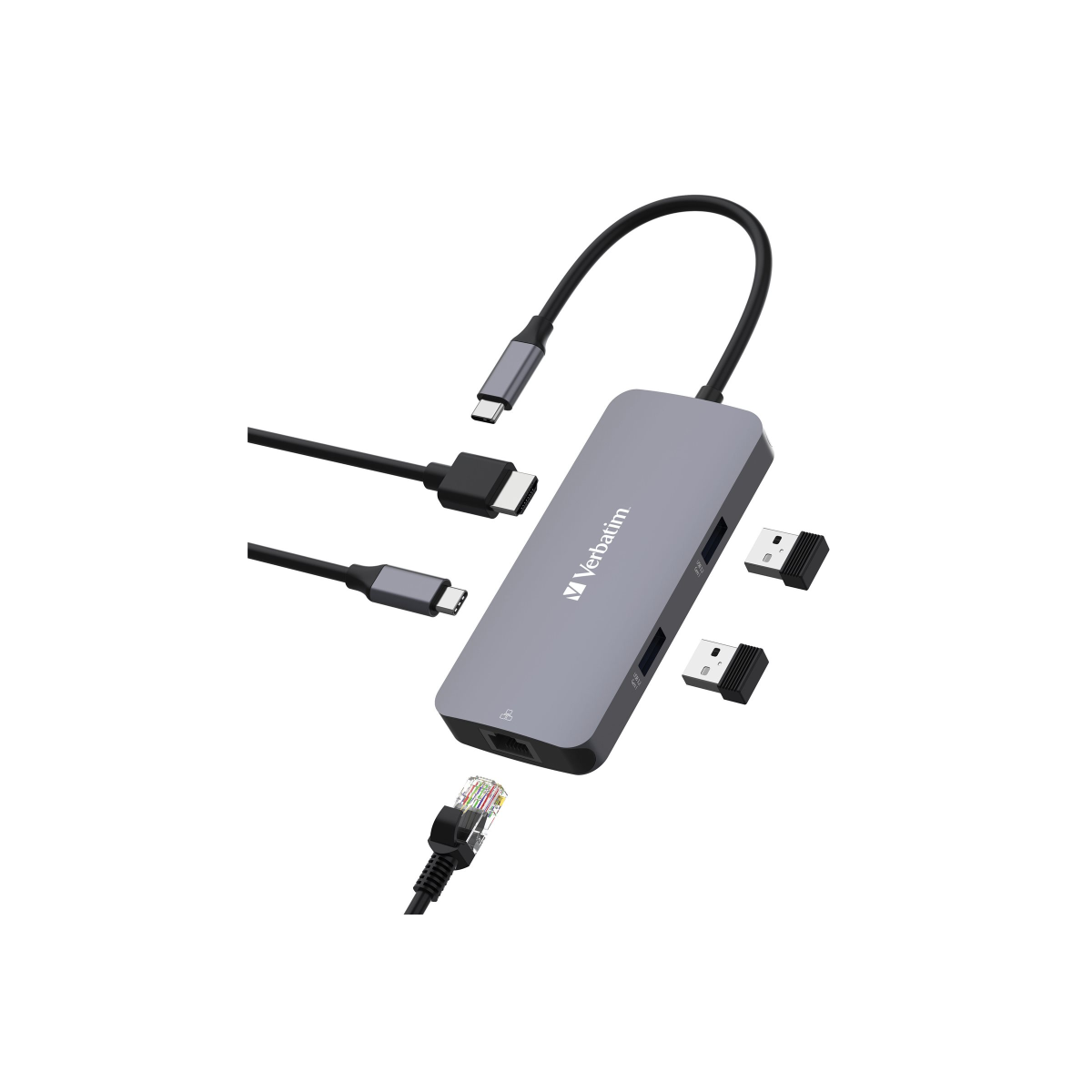Verbatim USB-C Pro Multiport Hub 5-in-1