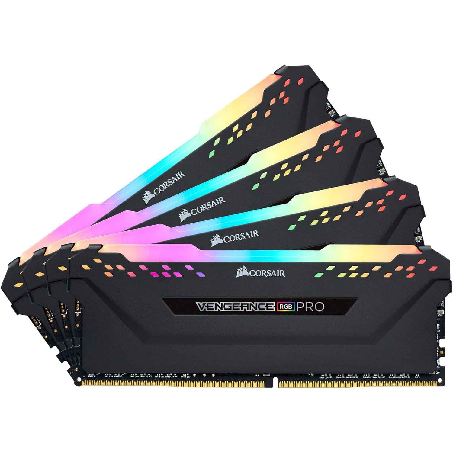 Corsair Vengeance RGB PRO DDR4 3200MHz C16 32GB (4x8GB) Arbeitsspeicher schwarz