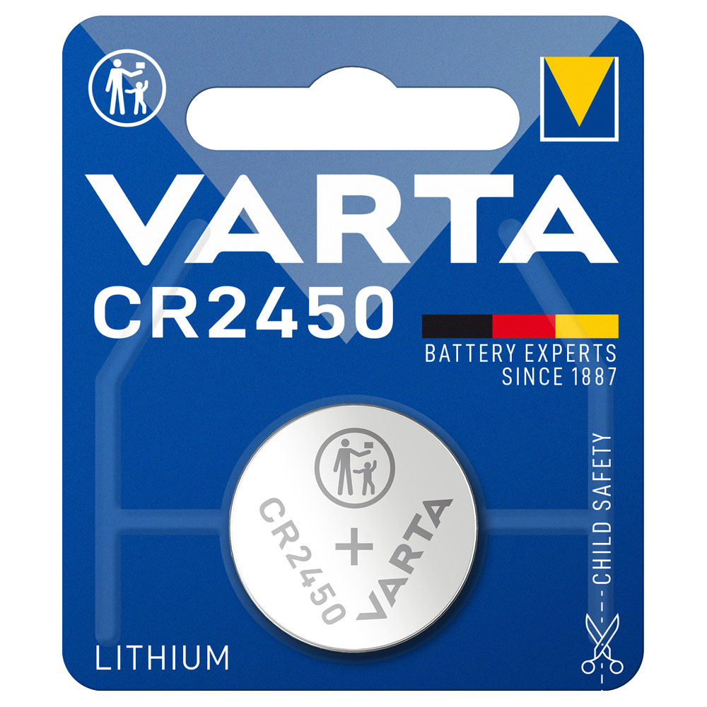 Varta Knopfzelle CR2450