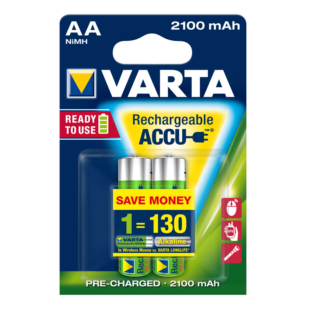 Varta Mignon Akku 2er Blister