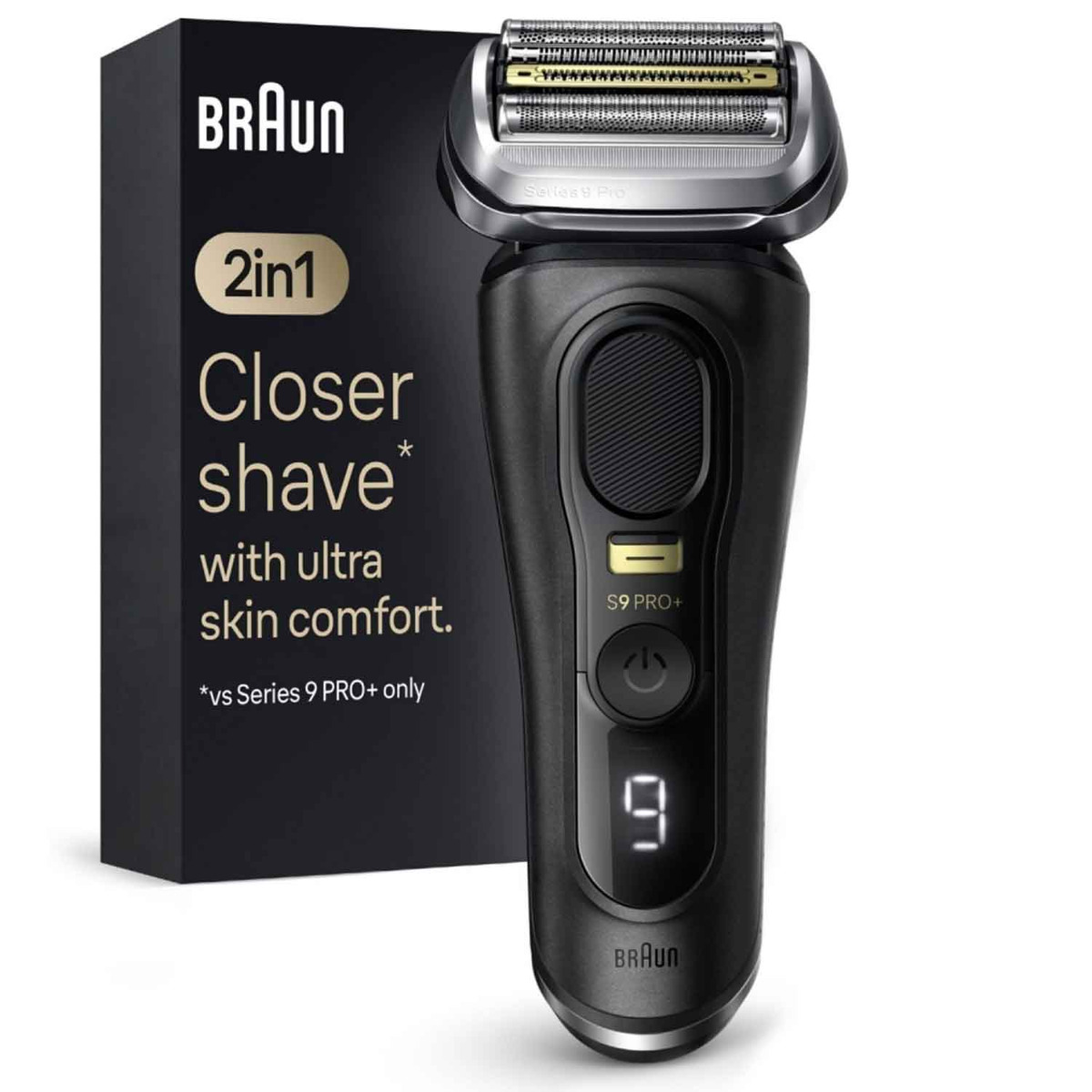 Braun Series 9 Pro+ 9590cc Wet&Dry Rasierer schwarz