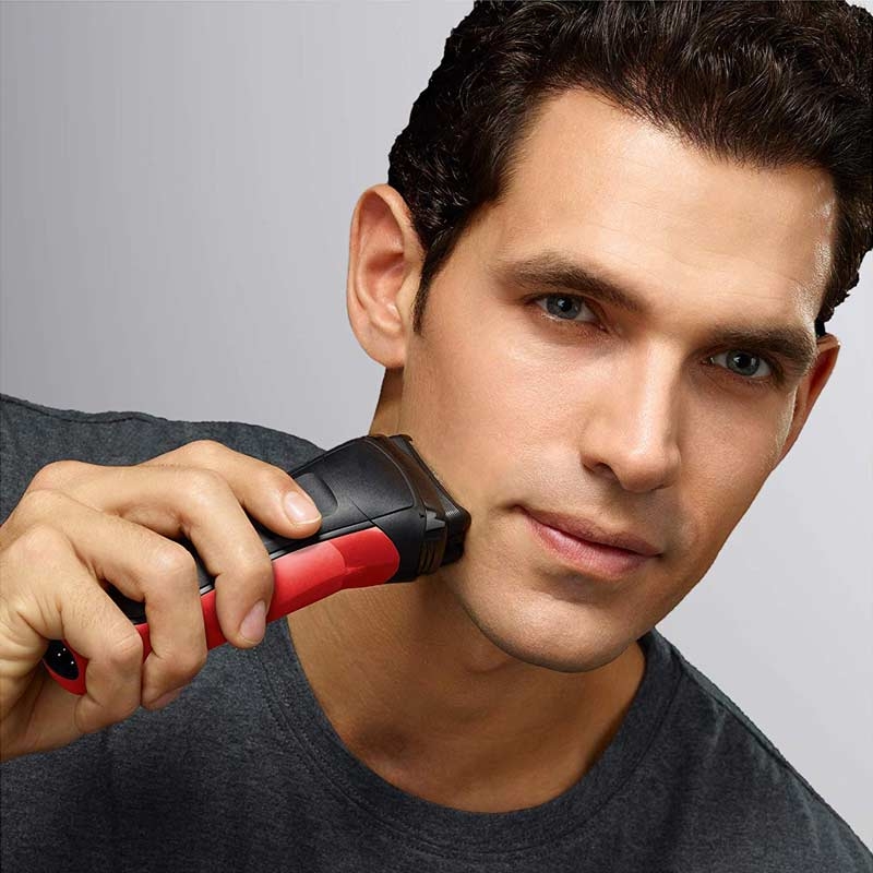 Braun Series 3 300s elektrischer Rasierer rot