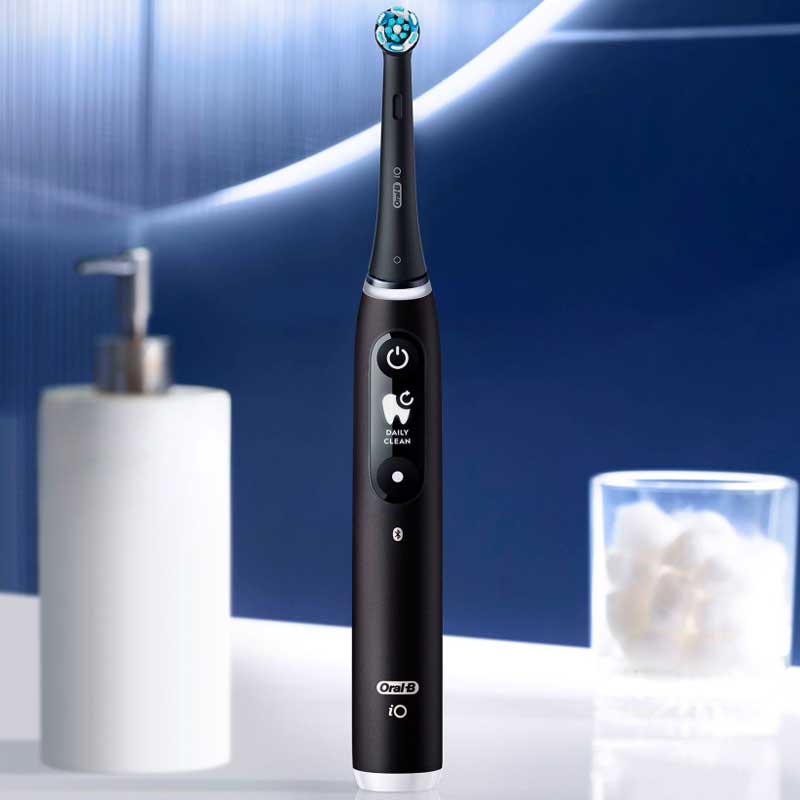 Oral-B iO Series 6 elektrische Zahnbürste black lava (2. Wahl)