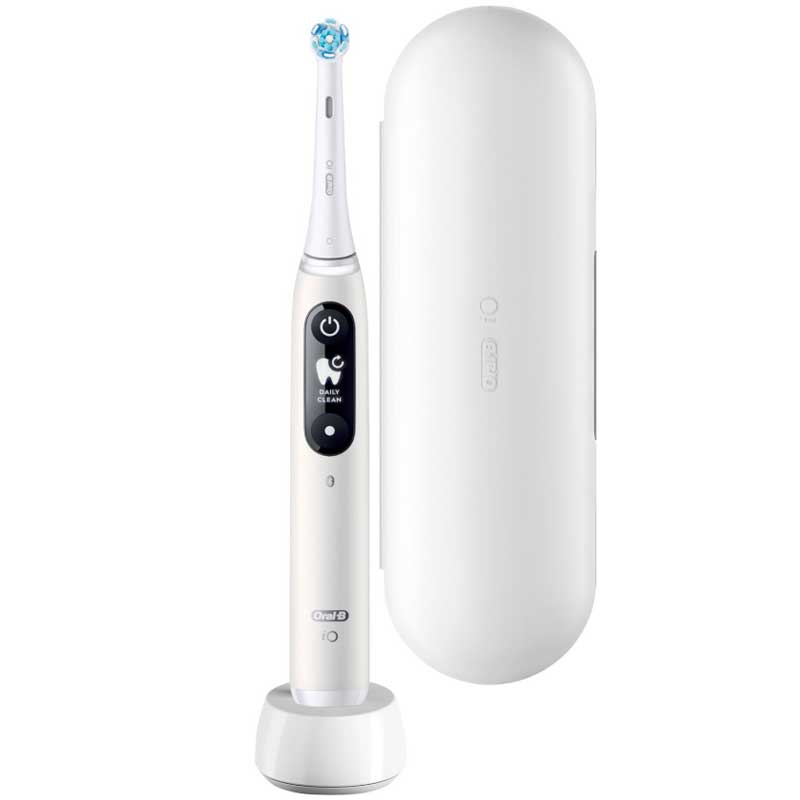Oral-B iO Series 6 elektrische Zahnbürste weiß