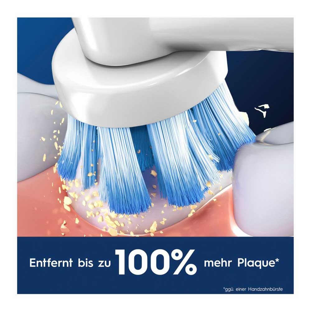 Oral-B Pro Sensitive Clean Aufsteckbürsten für elektrische Zahnbürste 6 Stück weiß